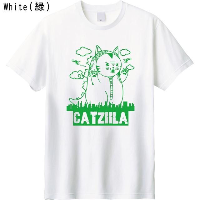 キャットジラロゴTシャツ