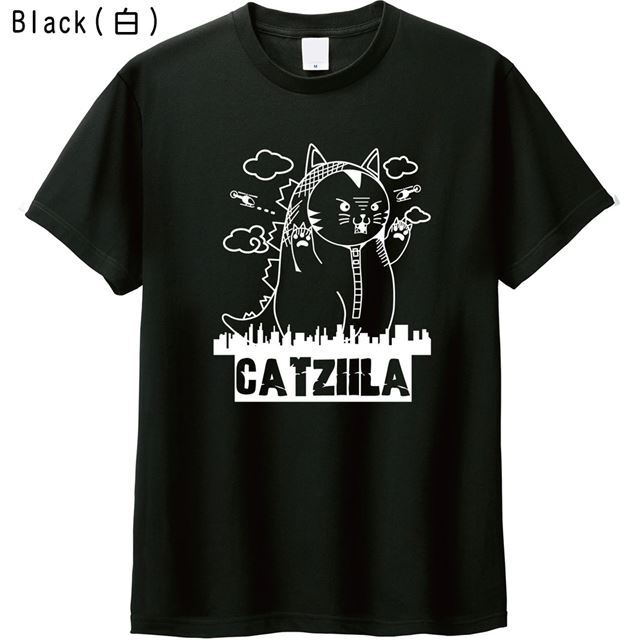 キャットジラロゴTシャツ