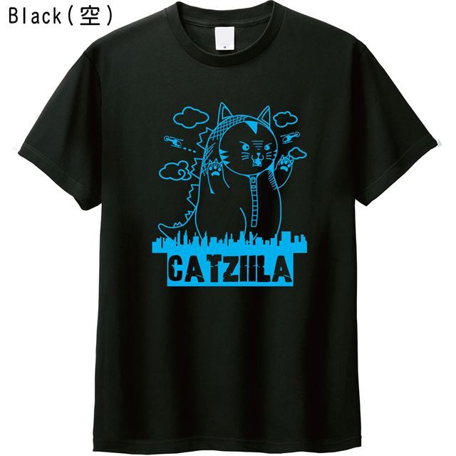 キャットジラロゴTシャツ