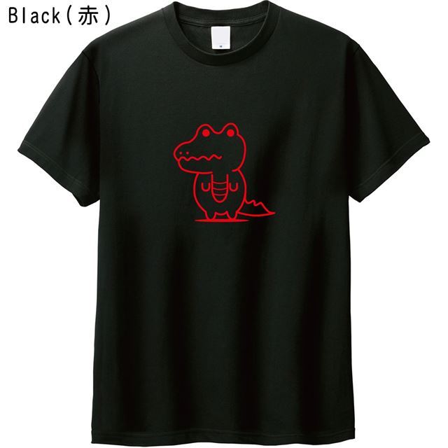 ワニプリントTシャツ