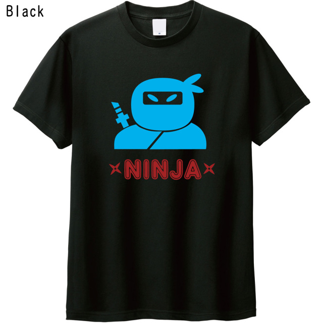 忍者プリントTシャツ