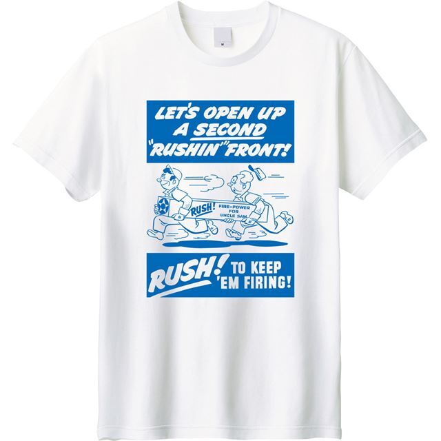 Let's open a second rushin front Rush to keep'em firing!