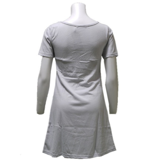 3分袖 ワンピース 夏物 部屋着  膝丈 インナー