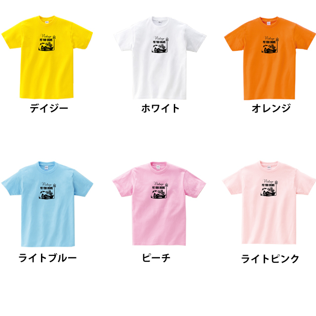 クラシックカープリントＴシャツ