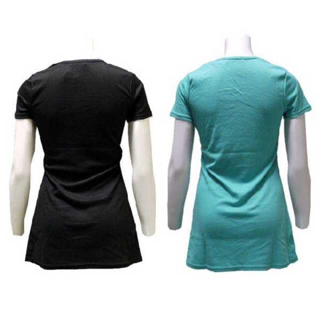 スパンコール ロゴ プリントTシャツ