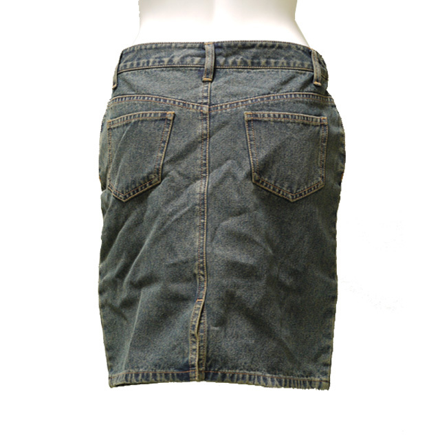 デニム　ミニスカート　古着　ＵＳＥＤ