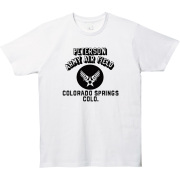 PETERSON ARMY AER FIELD プリントTシャツ