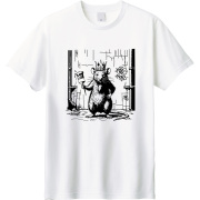 Graffiti KingプリントTシャツ