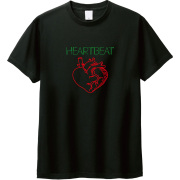 HEARTBEATロゴTシャツ
