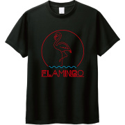flamingoロゴTシャツ