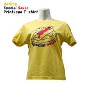 ホットドックプリントTシャツ