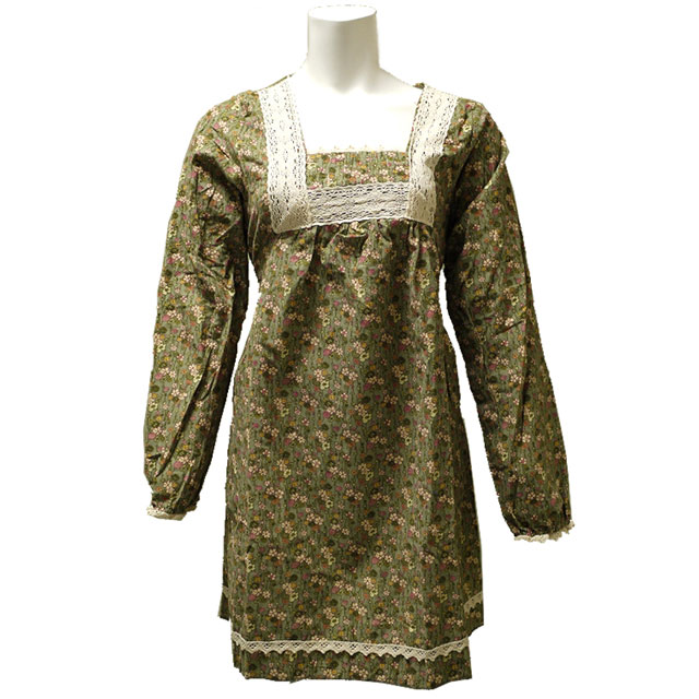 北欧小花柄ワンピース