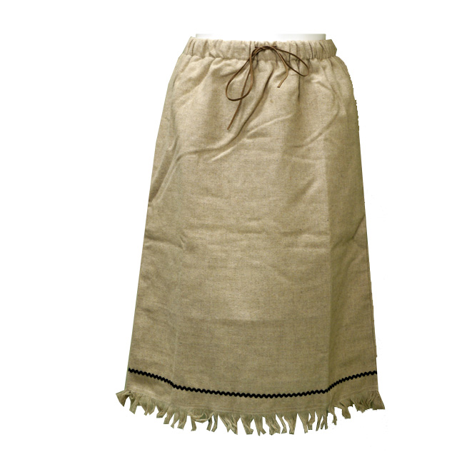 フォークロアロングスカート　ビンテージ　カジュアル　クラシカル　森ガール