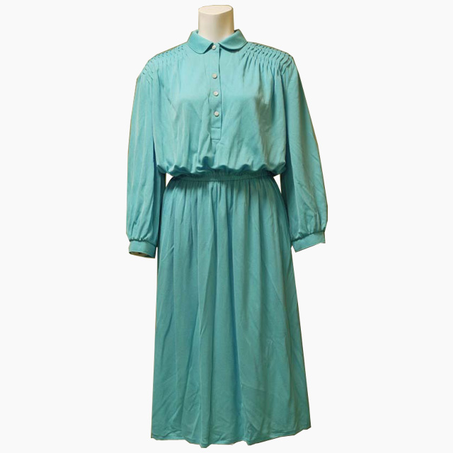 古着　ＵＳＥＤ　ロング　マキシ　１９８０年代　レトロ　クラシカル　ワンピース　通販