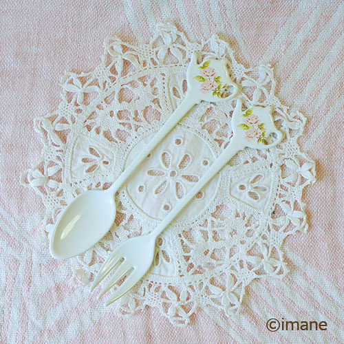 イマン　ダイアナローズ　ティーポットスプーン