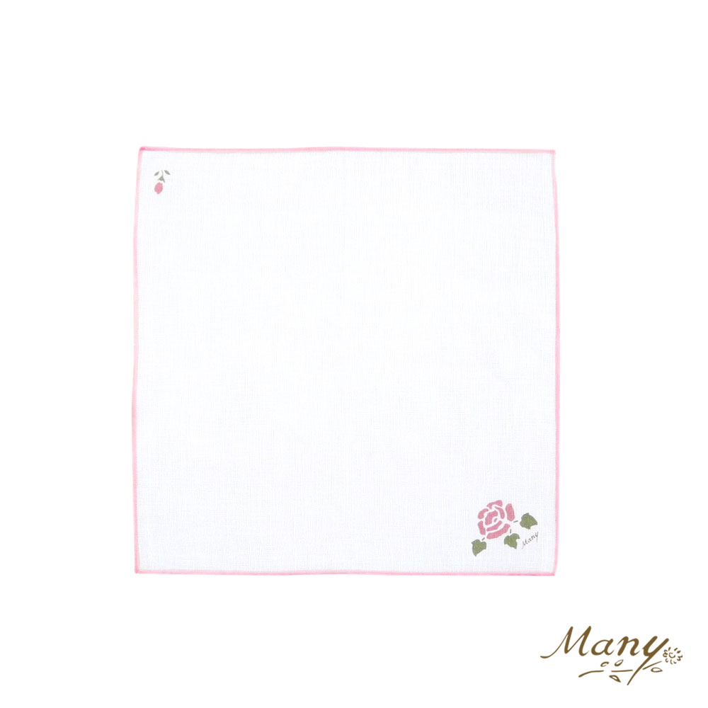 オリジナルコットンリネンクロス ナプキン(ローズ)