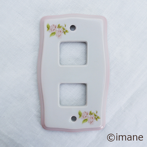 イマン　ダイアナローズ　コンセントカバー 2口