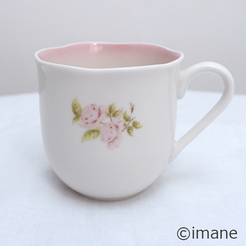 イマン　ダイアナローズ　フリルマグ