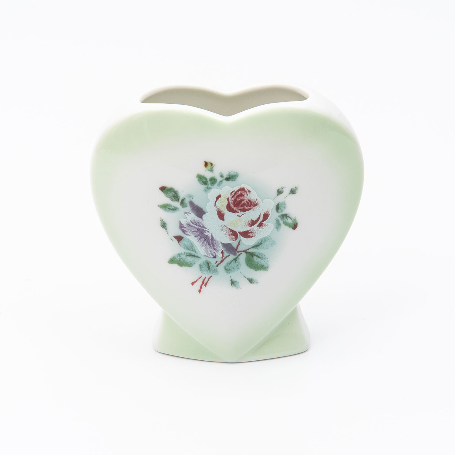 イマン　プリンセスローズグリーン　ハートフラワースタンド