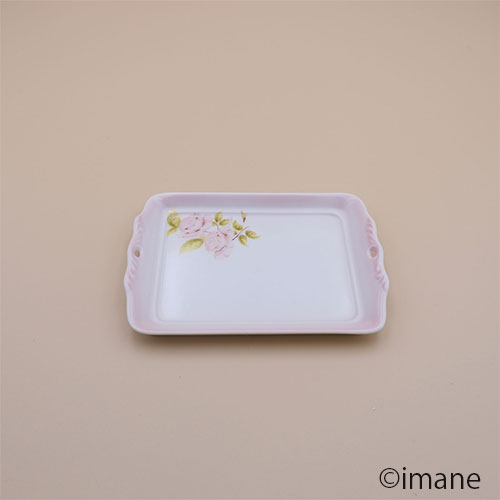 イマン　ダイアナローズ　アンティークトレーS