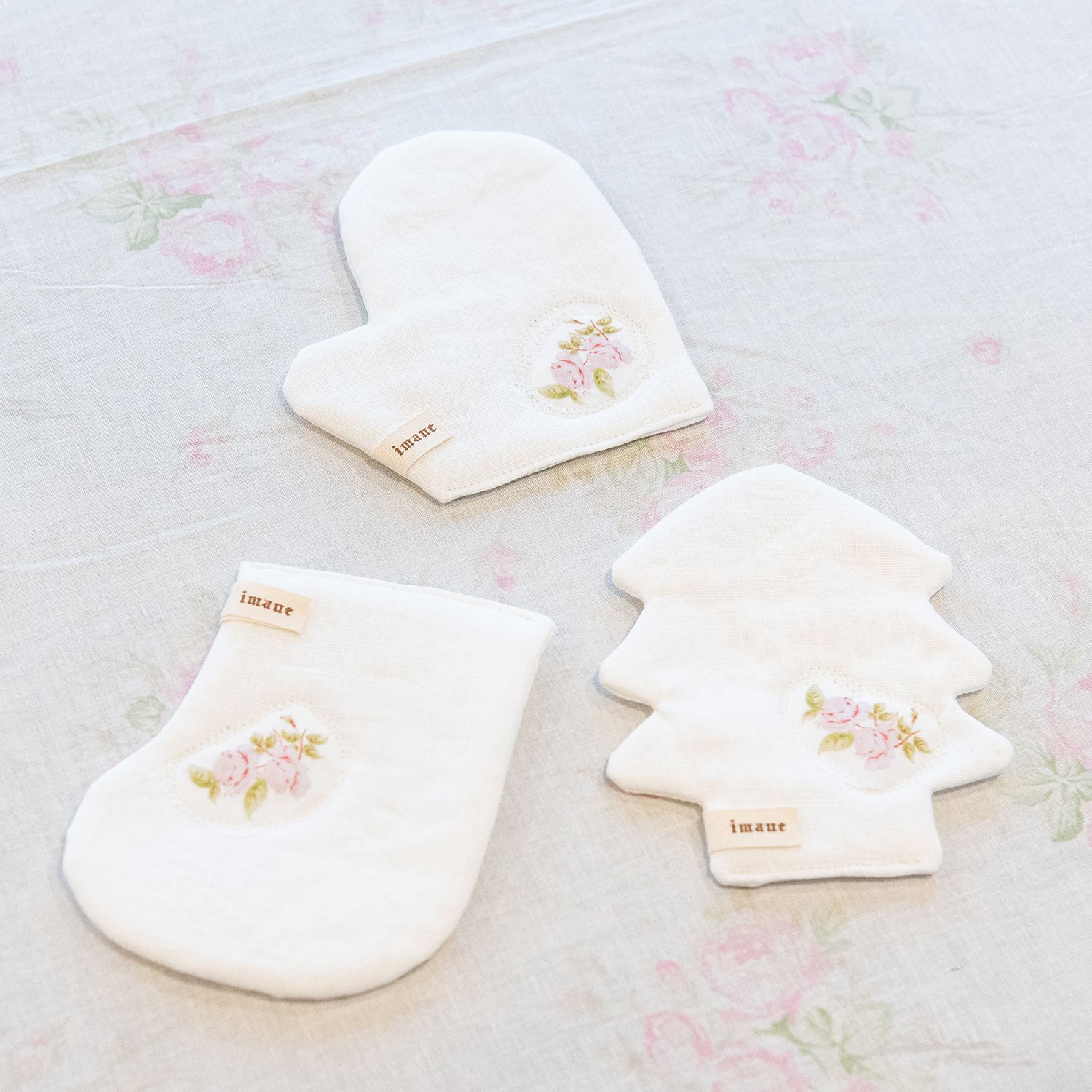 ミトン・ツリー・ブーツコースター3枚セット