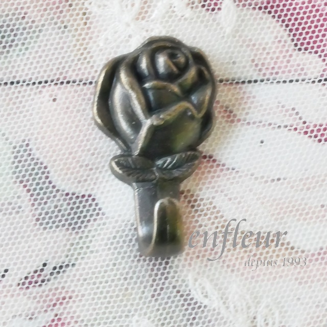 ローズフックピンS　いぶし　5個セット