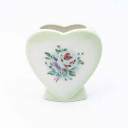 イマン　プリンセスローズグリーン　ハートフラワースタンド