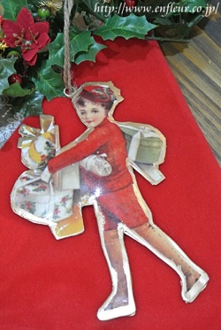 マニー　ブリキオーナメント　ショッピング