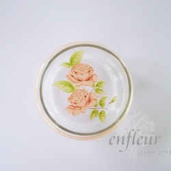 イマン　ダイアナローズ　蓋付ガラスカップ