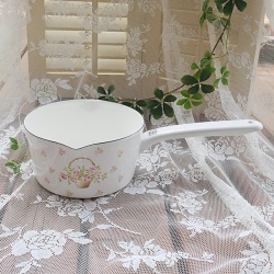 イマン　ローズバスケット　両口ミルクパン