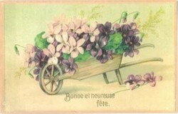 ラ・メゾンド・ヴィオレット　すみれ　ポストカード