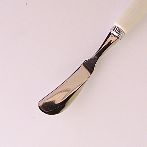 マニーローズ　スプーン　フォーク　ナイフ　バターナイフ　シュガースプーン マニーローズ 陶器 バターナイフ - 「フランス雑貨マニー