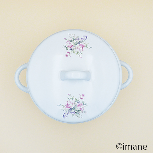 イマン ビビアン 16cmキャセロール【イマン＆マニー薔薇の雑貨のアン