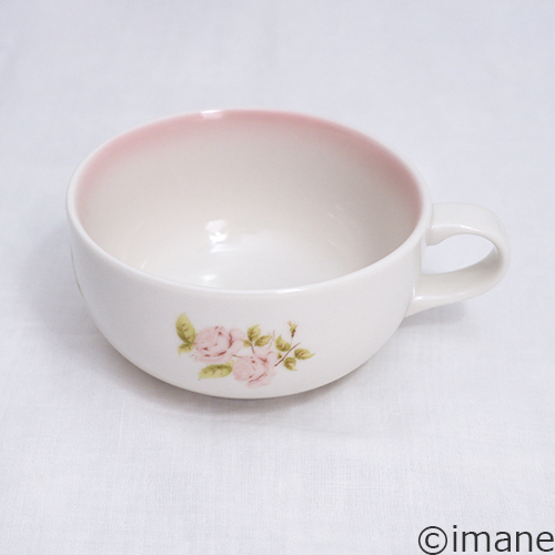 イマン ダイアナローズ スープカップ【イマン、マニーと薔薇の雑貨の イマン ダイアナローズ スープカップ【イマン、マニーと薔薇の雑貨の