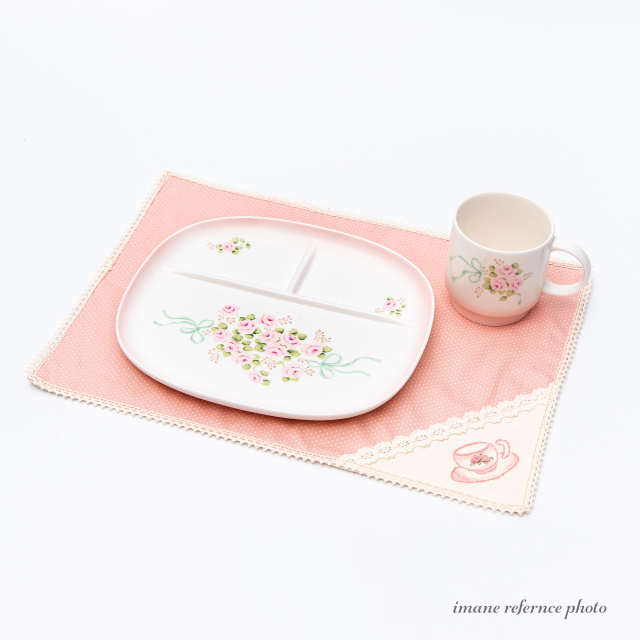 イマン】エマ ランチプレート【イマン、マニーと薔薇の雑貨のアン