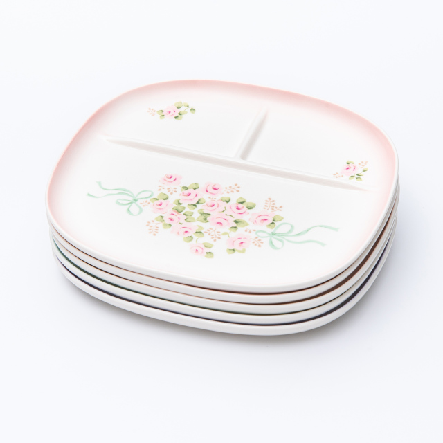 イマン　フローラ　コランダー皿セット CORELLE（コレール） フェアリーフローラ ランチ皿大 5枚セット CP
