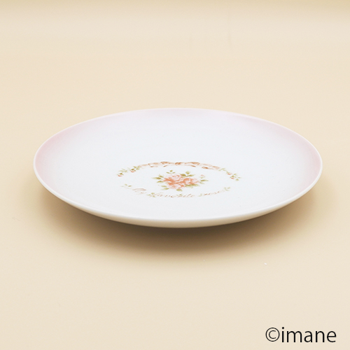 イマン リボン ミニプレート【イマン＆マニー薔薇の雑貨のアンフロール