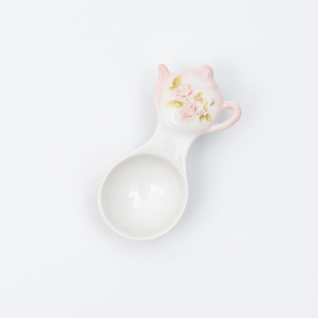 イマン ダイアナローズ ティーポット型茶さじ【薔薇の雑貨のアン