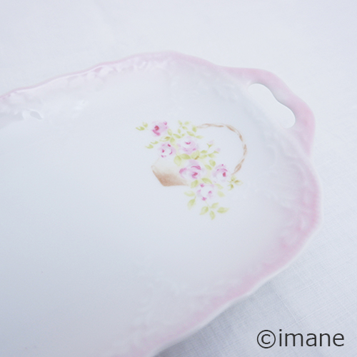イマン ローズバスケット お気に入りトレー【イマン、マニーと薔薇の