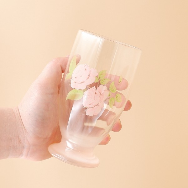 イマン ダイアナローズ コーヒーグラスL【イマン、マニーと薔薇の雑貨
