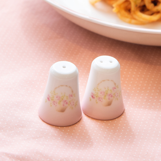 イマン ローズバスケット ソルト＆ペッパーセット【イマン、マニーと
