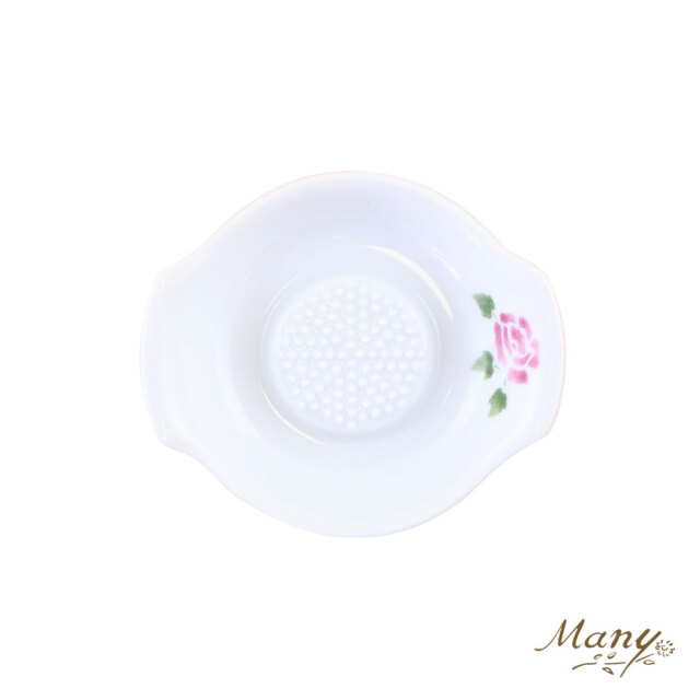 マニー ローズ陶器 スタッキングキッチンツール ミニグレーター