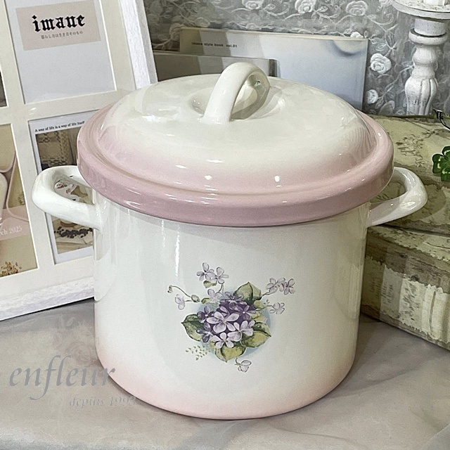 限定】イマン スミレ ライス缶【薔薇の雑貨のアンフロールenfleur】