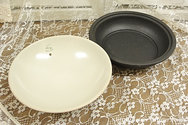 マニーローズ　鉄鍋 マニー ローズ陶器 IH対応鉄鍋S【マニーと薔薇の雑貨のアン
