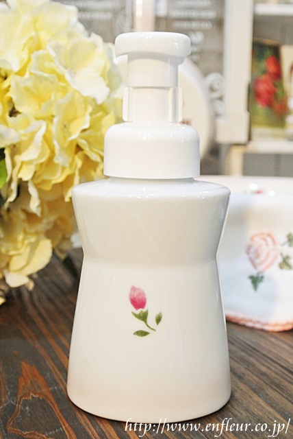 マニー ローズ陶器 フォームポンプ 【マニーと薔薇の雑貨のアン
