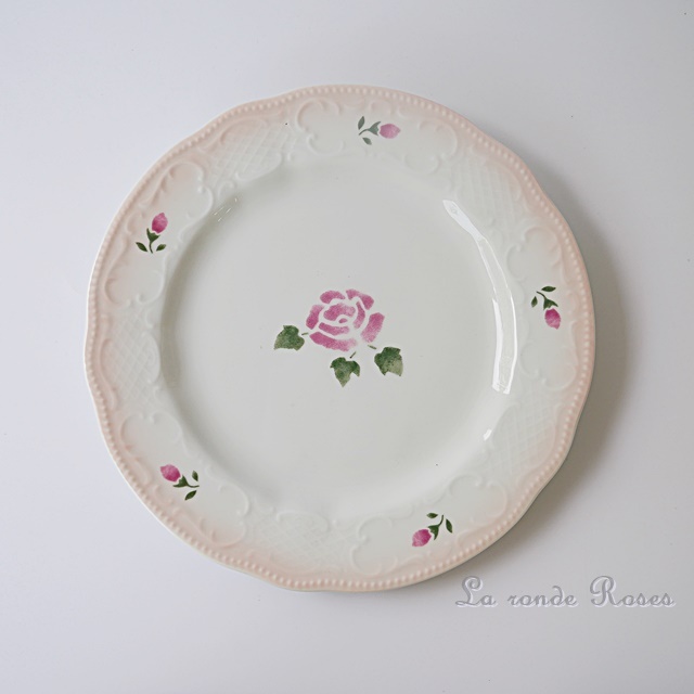 マニー ロンドローズ ケーキプレート【マニーと薔薇の雑貨のアン