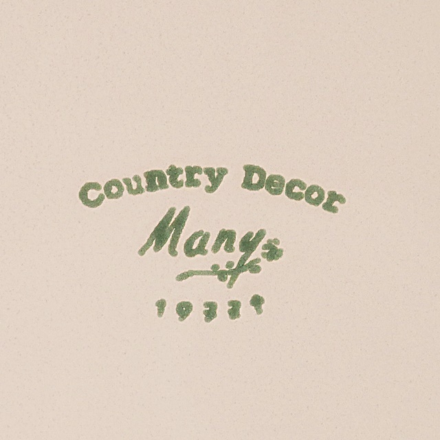 マニー ローズホーロー 16cmスープパン【マニーと薔薇の雑貨の