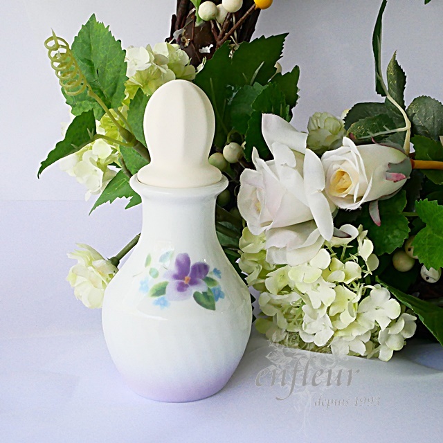 マニー ヴィオレット陶器 アロマディフューザー【マニーと薔薇の雑貨の