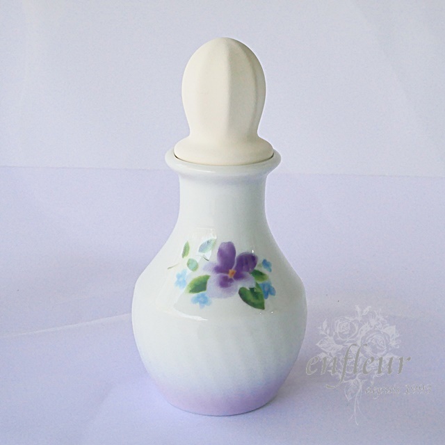 マニー ヴィオレット陶器 アロマディフューザー【マニーと薔薇の雑貨の