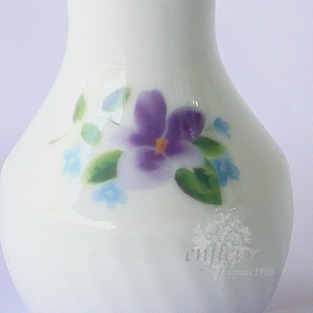 マニー ヴィオレット陶器 アロマディフューザー【マニーと薔薇の雑貨の